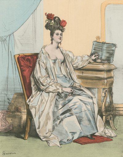 8 horas da noite de Achille Devéria