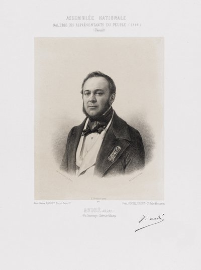 Assembleia Nacional, Galeria dos Representantes do Povo - Marie François Joseph Jules André (Hérault) de Achille Devéria