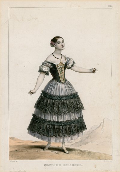 Fato Espanhol de Achille Devéria