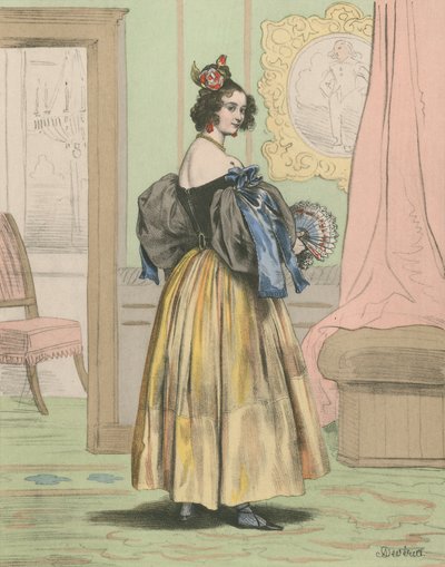 meia-noite de Achille Devéria