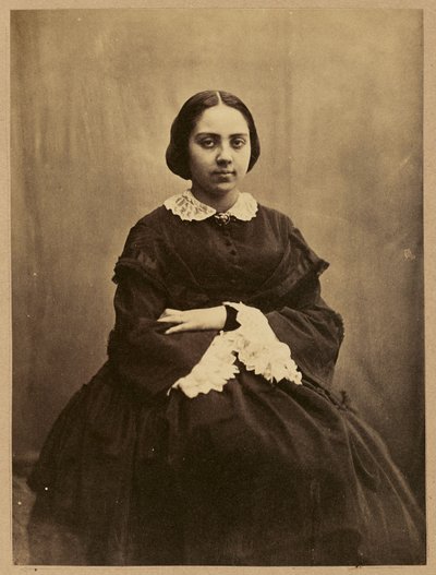[Retrato de uma jovem, provavelmente Cécile Devéria] de Achille Devéria