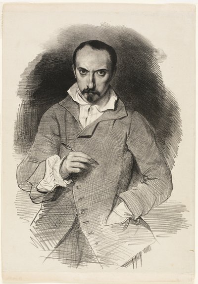 Auto-retrato de Achille Devéria
