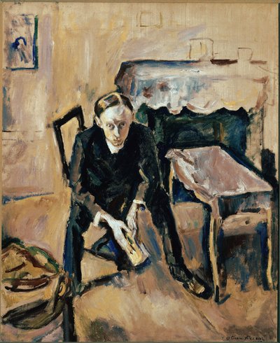 Retrato do escritor francês Fernand Fleuret (óleo sobre tela de Achille Emile Othon Friesz