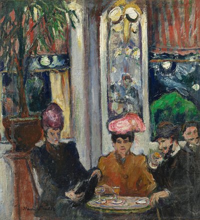 Cenas de uma Brasserie Parisiense de Achille Emile Othon Friesz