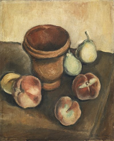 Natureza Morta com Pêssegos e Peras de Achille Emile Othon Friesz