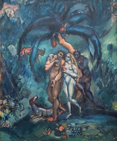 Tentação (Adão e Eva) de Achille Emile Othon Friesz