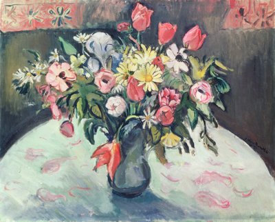 Tulipas e Margueritas de Achille Emile Othon Friesz