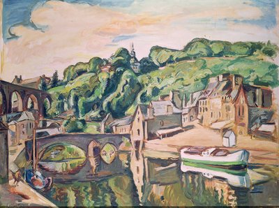 Vista de Dinan (óleo sobre tela) de Achille Emile Othon Friesz