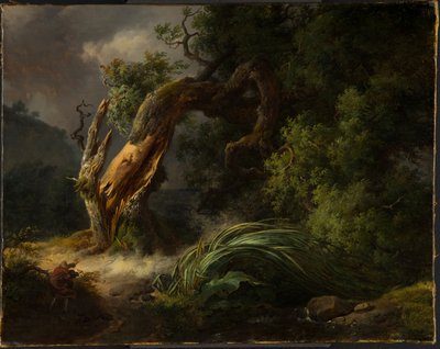 O carvalho e a cana de Achille Etna Michallon