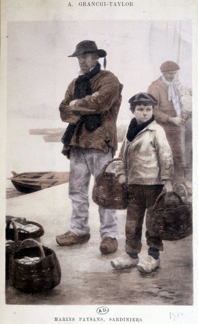 Marinheiros camponeses sardenhos de Granchi-Taylor de Achille Granchi-Taylor