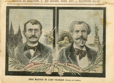 Ilustração de Achille Lemot (1846-1909) em Le Pelerin de Achille Lemot