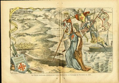 Ilustração de Achille Lemot (1846-1909) em Le Pelerin de Achille Lemot
