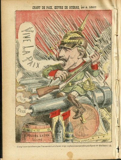 Ilustração de Achille Lemot (1846-1909) em Le Pelerin de Achille Lemot