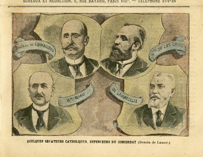 Ilustração de Achille Lemot (1846-1909) em Le Pelerin de Achille Lemot