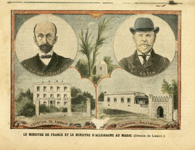 Ilustração de Achille Lemot (1846-1909) em Le Pelerin de Achille Lemot