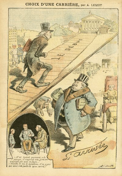 Ilustração de Achille Lemot (1846-1909) em Le Pelerin de Achille Lemot