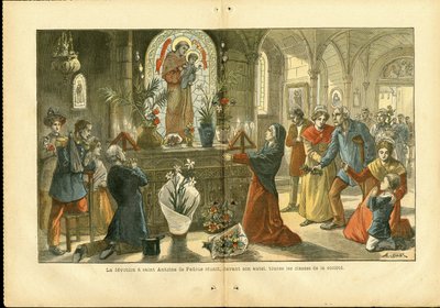 Ilustração de Achille Lemot (1846-1909) em Le Pelerin de Achille Lemot