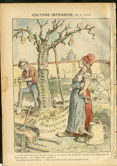 Ilustração de Achille Lemot (1846-1909) em Le Pelerin de Achille Lemot