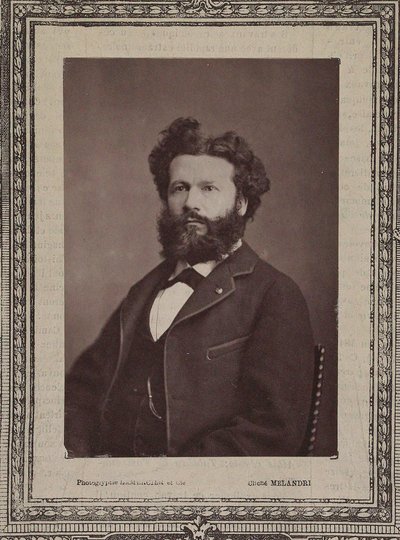 Retrato de Camille Flammarion 1842-1925, 1880. de Achille Melandri