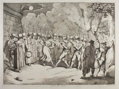 O regresso do jogador de morra de Achille Pinelli