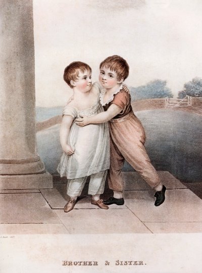 Irmão e irmã, finais do século XVIII a princípios do século XIX, 1913. de Adam Buck