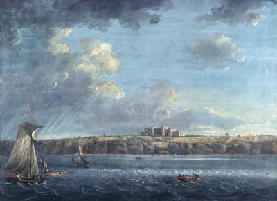 Highcliffe, perto de Christchurch, do mar de Adam Callander