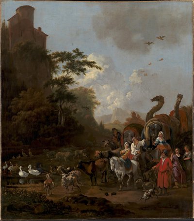 Noé saindo da arca de Adam Colonia