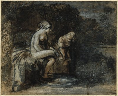 Betsabé no banho de Adam Elsheimer