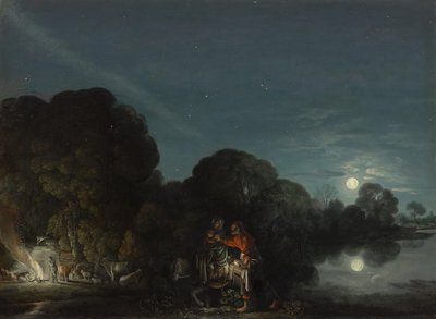 A fuga para o Egito de Adam Elsheimer