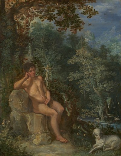 São João Batista no Deserto, c. 160203. de Adam Elsheimer