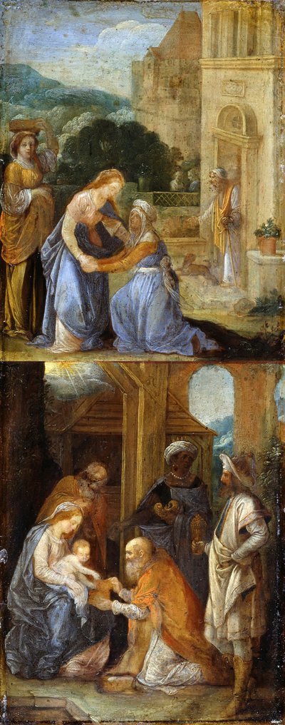 Cenas da Vida da Virgem, 1578-1610 de Adam Elsheimer