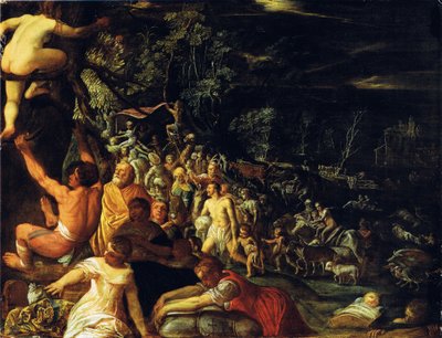O Dilúvio de Adam Elsheimer