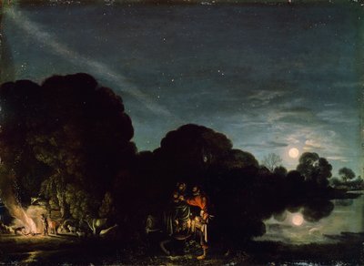 O Voo para o Egipto de Adam Elsheimer