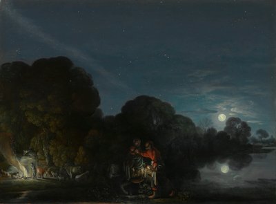 A fuga para o Egito de Adam Elsheimer