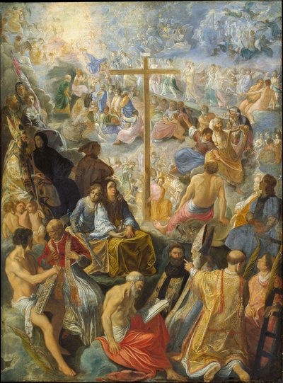 O Retábulo de Frankfurt da Exaltação da Verdadeira Cruz de Adam Elsheimer