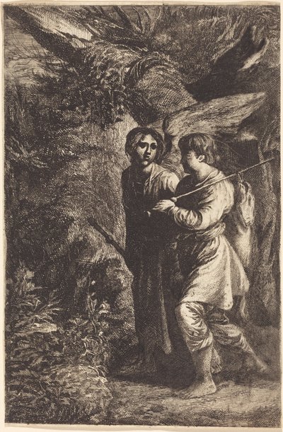 Tobias e o anjo de Adam Elsheimer