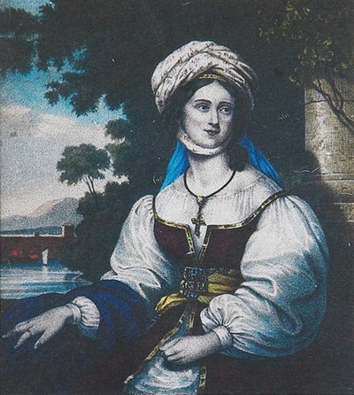 Retrato de Laskarina Bouboulina, 1830 de Adam Friedel
