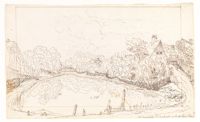 Barragem Longa. Fredensborg de Adam Gottlob Gjelstrup