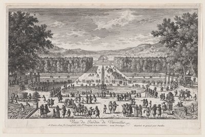 O Jardim de Versalhes, 1660-95., 1660-95. de Adam Perelle