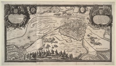 O cerco de Riga pelo exército russo sob o czar Alexei Mikhailovich em 1656, 1656 de Adam Perelle