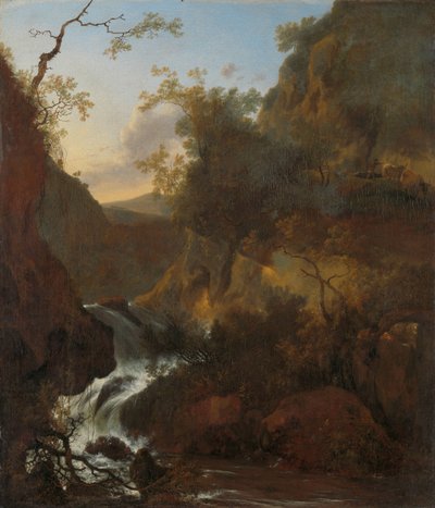 Uma cachoeira de Adam Pijnacker