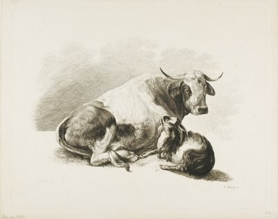 Peça animal de Adam von Bartsch