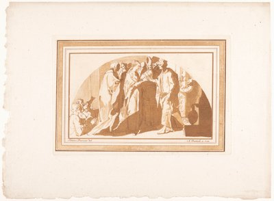 Casamento de Maria e José de Adam von Bartsch