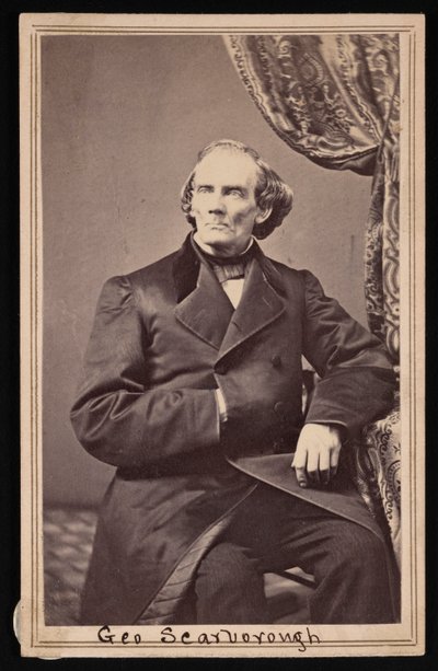 Retrato de George Scarborough, 1862-1863. de Addis and Noel