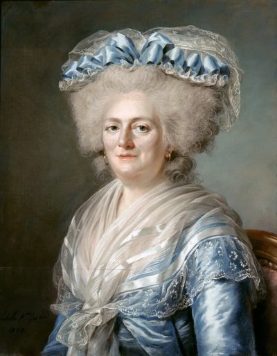 Marie Louise Thérèse Vitória da França 1733-1799 de Adelaide Labille Guiard