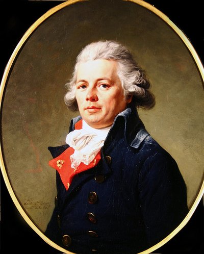 Retrato de um Homem (óleo sobre tela) de Adelaide Labille Guiard
