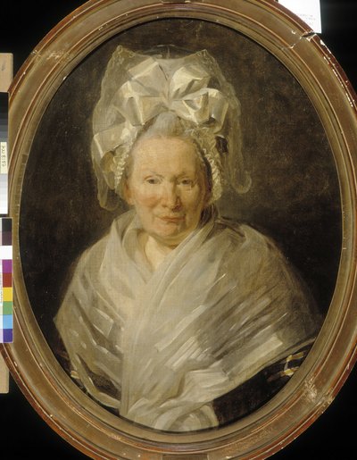Retrato de uma mulher idosa (óleo sobre tela) de Adelaide Labille Guiard