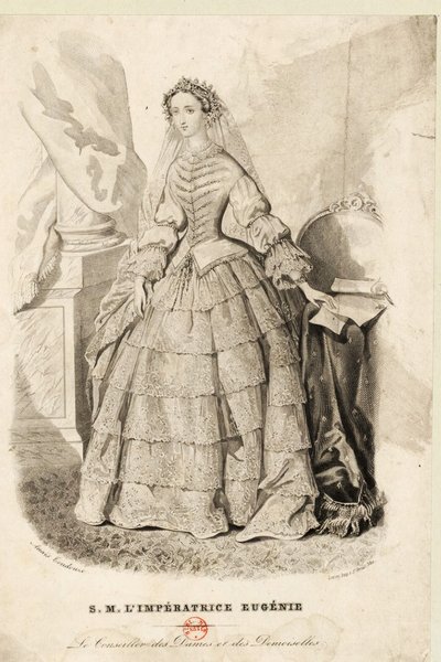 Imperatriz Eugénia de Adele Anais Toudouze