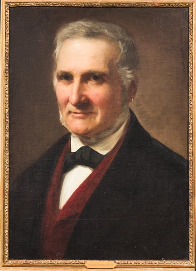 Retrato de um cavalheiro (óleo sobre tela) de Adeodato Malatesta or Malatesti