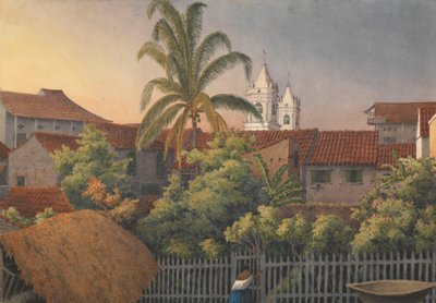 "De uma janela das traseiras no Panamá, 10 de março de 1850 de Admiral Sir Edward Gennys Fanshawe